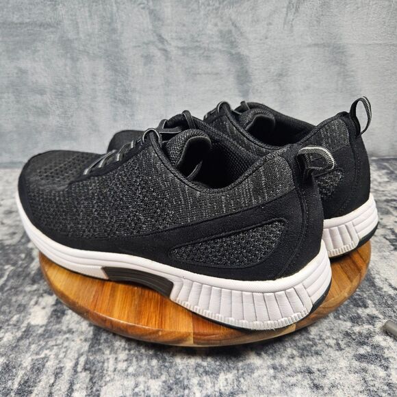 Orthofeet Lava 619 Knit Diabetic Orthopedic Shoes Black Mens US Size 13 2E Wide main image 4